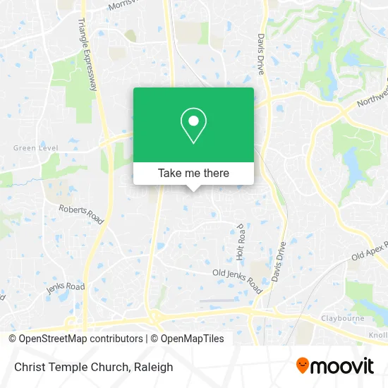 Christ Temple Church map