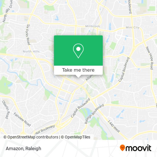 Amazon map