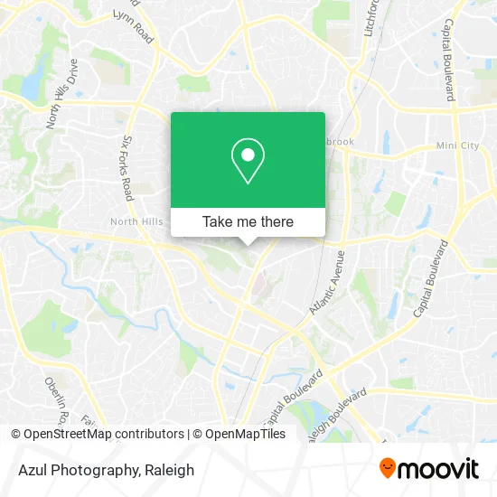 Azul Photography map