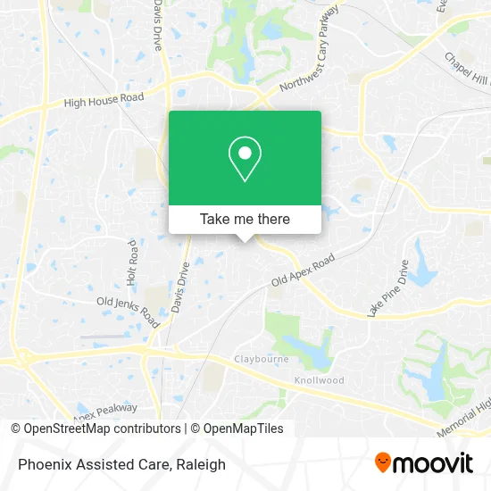 Phoenix Assisted Care map