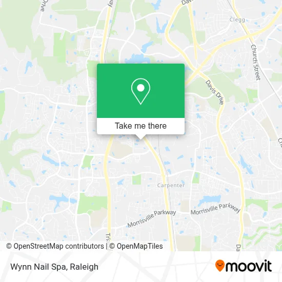 Wynn Nail Spa map
