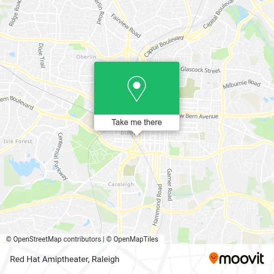 Red Hat Amiptheater map
