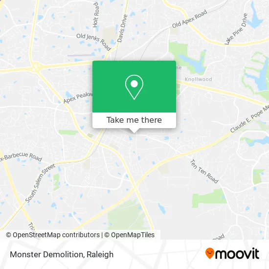 Monster Demolition map