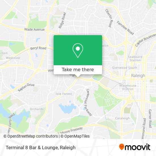 Terminal 8 Bar & Lounge map
