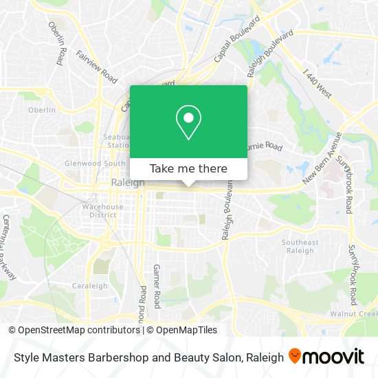 Style Masters Barbershop and Beauty Salon map
