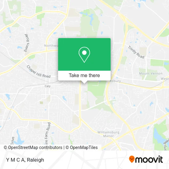 Y M C A map
