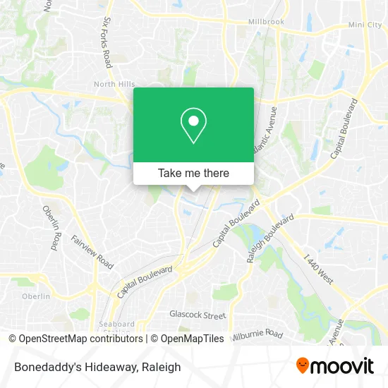 Bonedaddy's Hideaway map