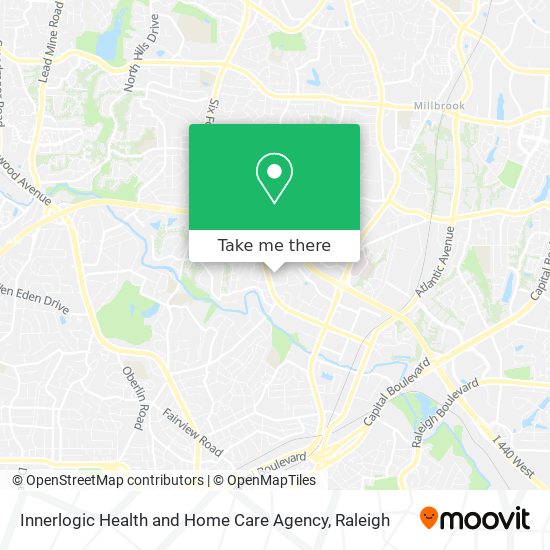 Mapa de Innerlogic Health and Home Care Agency
