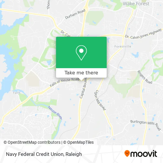 Navy Federal Credit Union map