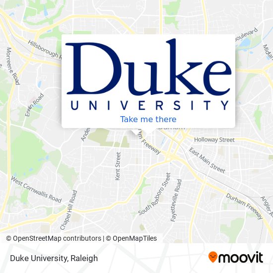 Mapa de Duke University