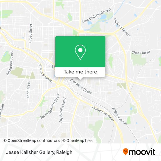 Mapa de Jesse Kalisher Gallery