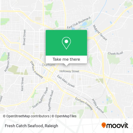 Mapa de Fresh Catch Seafood