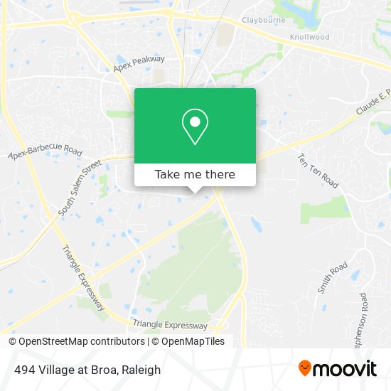494 Village at Broa map