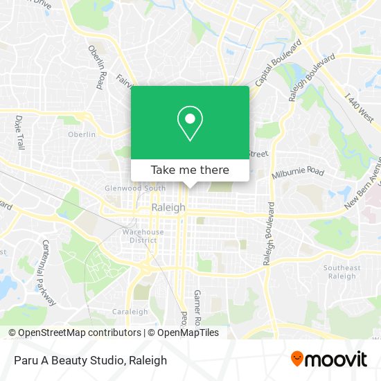 Mapa de Paru A Beauty Studio