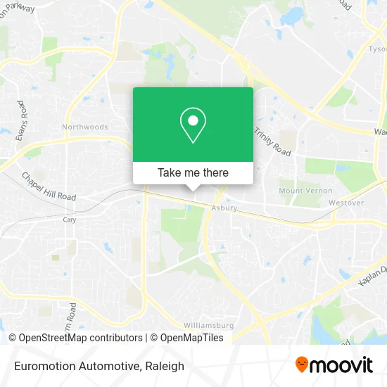 Euromotion Automotive map