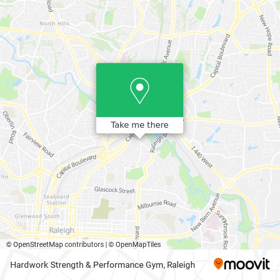 Hardwork Strength & Performance Gym map