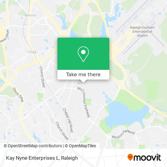 Kay Nyne Enterprises L map