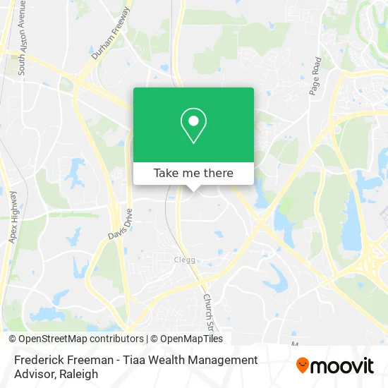 Frederick Freeman - Tiaa Wealth Management Advisor map