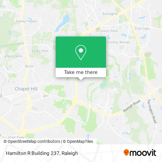 Hamilton R Building 237 map