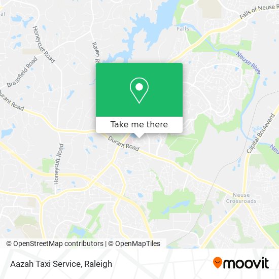 Mapa de Aazah Taxi Service