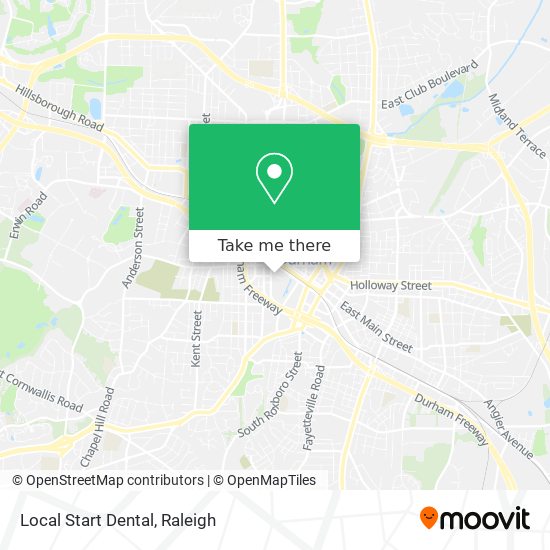 Local Start Dental map