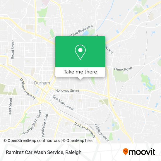 Mapa de Ramirez Car Wash Service