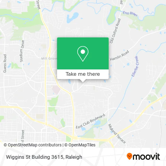 Wiggins St Building 3615 map