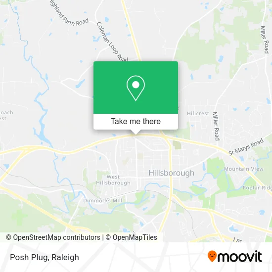 Posh Plug map