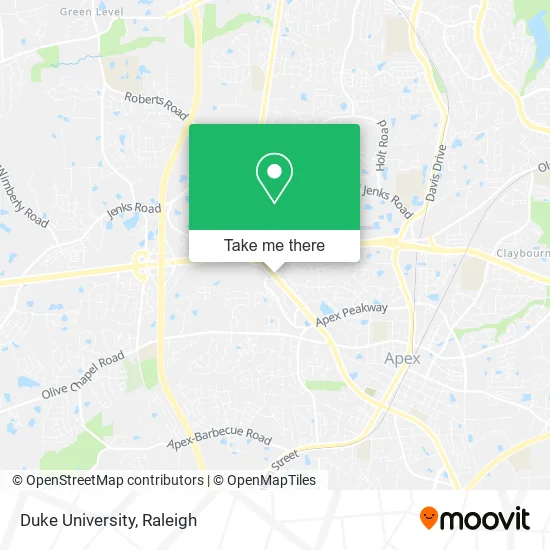 Duke University map