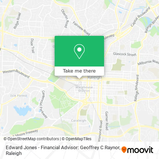 Edward Jones - Financial Advisor: Geoffrey C Raynor map