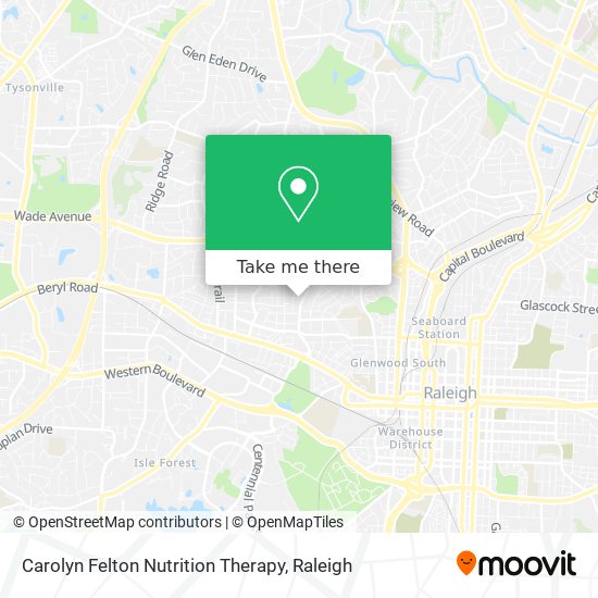 Carolyn Felton Nutrition Therapy map