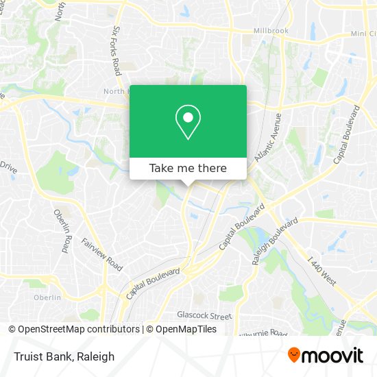 Mapa de Truist Bank