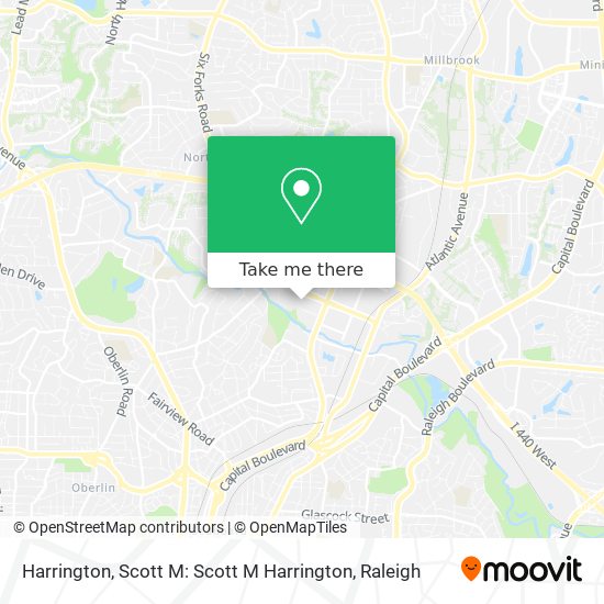 Mapa de Harrington, Scott M: Scott M Harrington