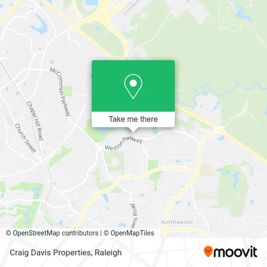 Craig Davis Properties map