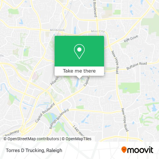 Mapa de Torres D Trucking