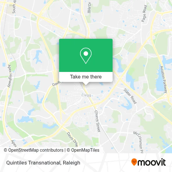 Quintiles Transnational map