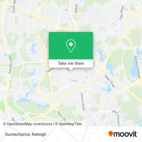 Suntechpros map
