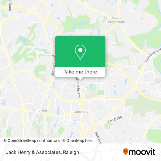 Mapa de Jack Henry & Associates