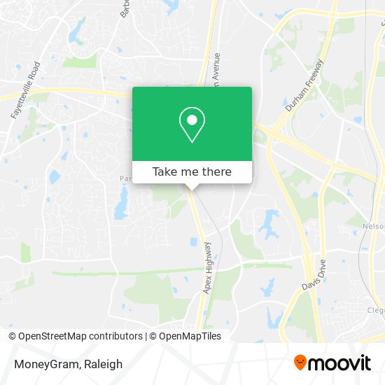 MoneyGram map