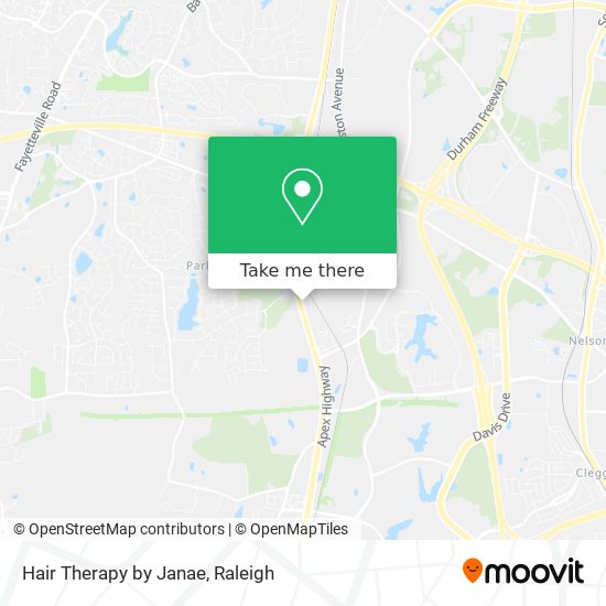 Hair Therapy by Janae map
