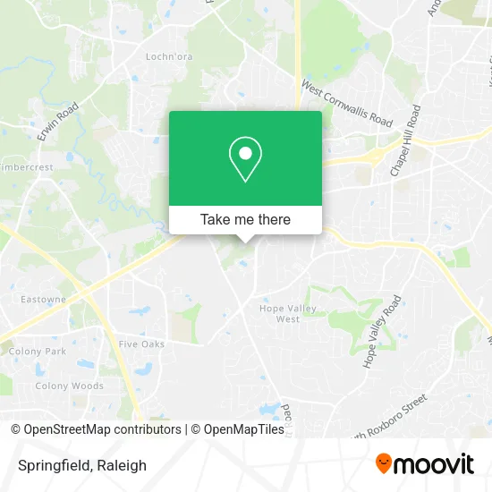 Springfield map