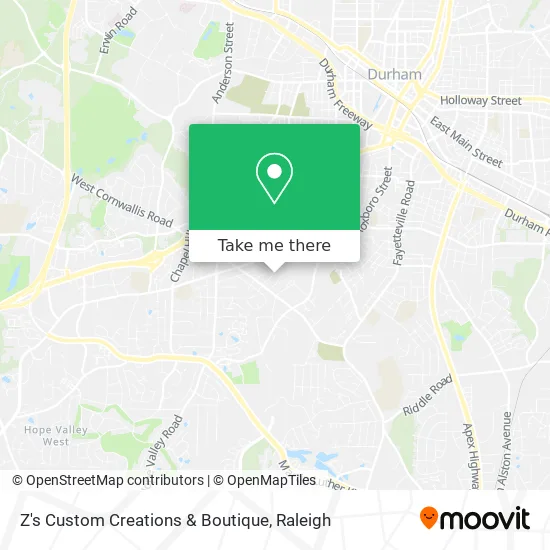 Z's Custom Creations & Boutique map