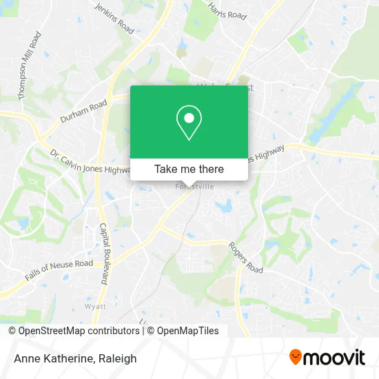 Anne Katherine map