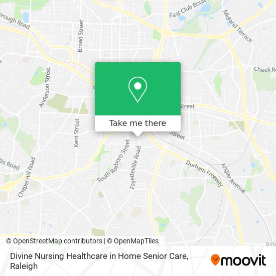 Divine Nursing Healthcare in Home Senior Care map