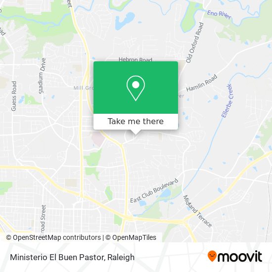 Mapa de Ministerio El Buen Pastor