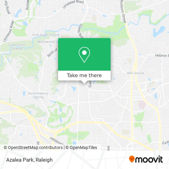 Mapa de Azalea Park