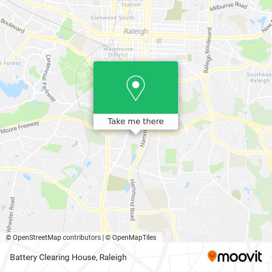 Battery Clearing House map