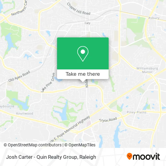 Josh Carter - Quin Realty Group map