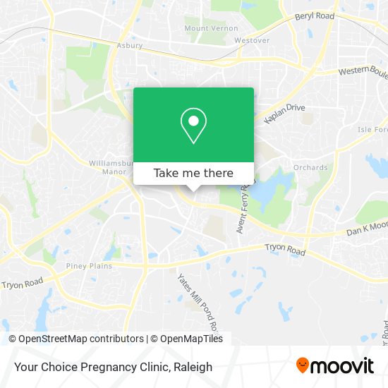 Your Choice Pregnancy Clinic map