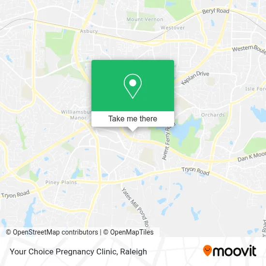 Your Choice Pregnancy Clinic map